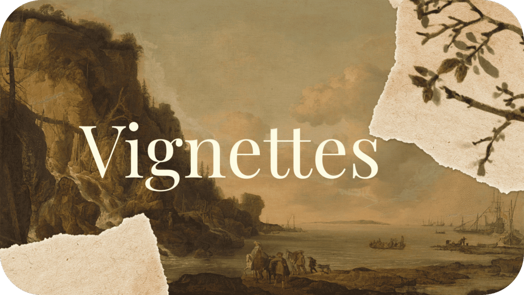 vignettes by tirtha (scrolls) rounded